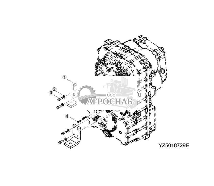 Transmission Case Mounts (Rear) (9620) 